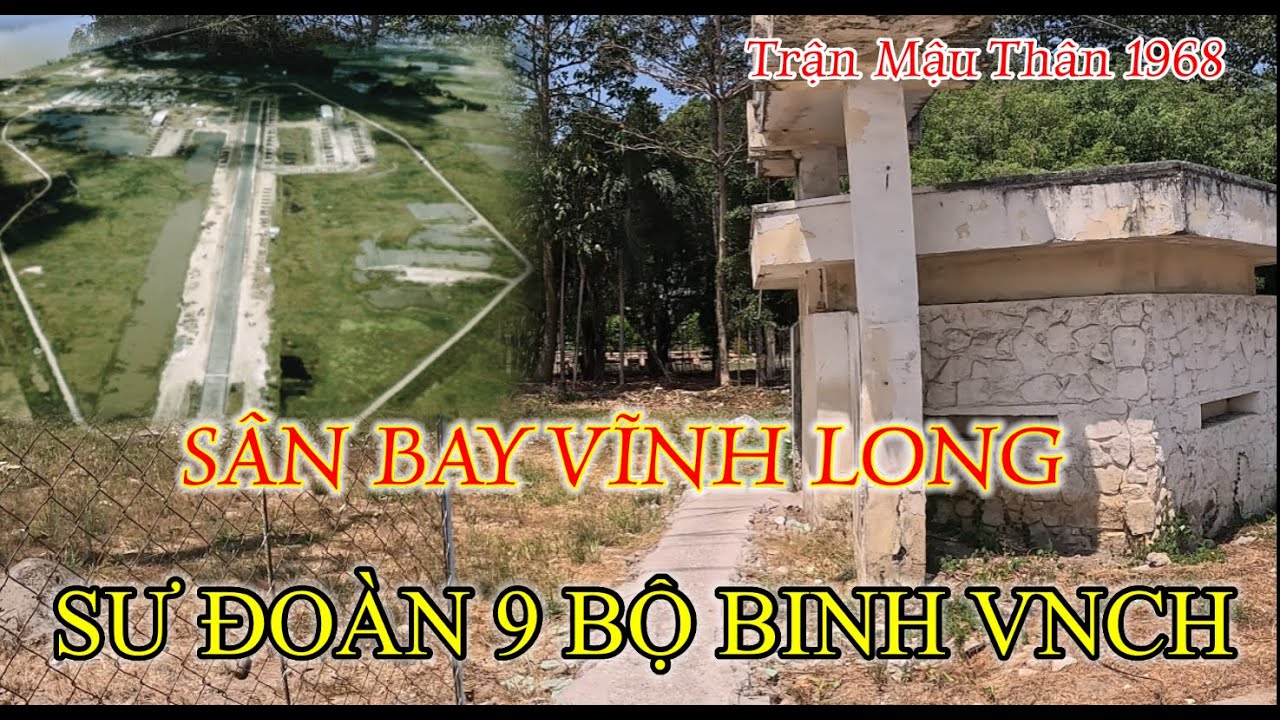 Sân bay quân đội Vĩnh Long nơi đặt bộ chỉ huy Sư đoàn 9 bộ binh VNCH hiện nay còn lại gì.
