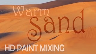 HD Paint Mixing - 'Warm Sand' Colour