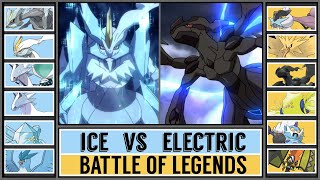 Legendary Pokémon Battle | ICE vs ELECTRIC