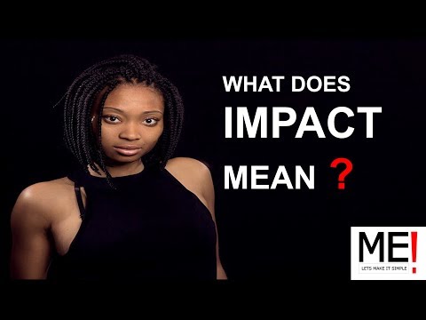 &#191;Qu&#233; significa impacto en la sociedad?