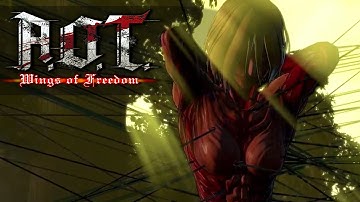 Attack on Titan Wings of Freedom English Part 9 CAPTURING THE FEMALE TITAN! Gameplay Walkthrough
