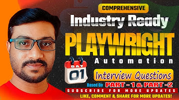 Top Playwright with Python Interview Questions | QA Automation Prep 2025 | QA Nexus Tech Studies