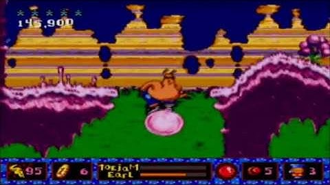 Toejam & Earl Panic On Funkotron Level 8: Danger Alley