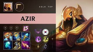 Azir Top vs Skarner - KR Master Patch 26.09