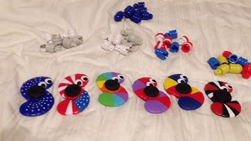 Slither Sundays! Set of 6 Fidget Spinners + 5 Build-a-Slither Blind Packs! Toy Insanity!