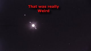 My new Meade 12 inch telescope with Video mode of Moon Jupiter and the Horsehead Nebula