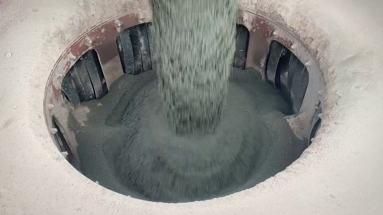 Yong Won YVSI-440 Vertical Shaft Impact Crusher operating at site (Anvil type, 1650rpm)