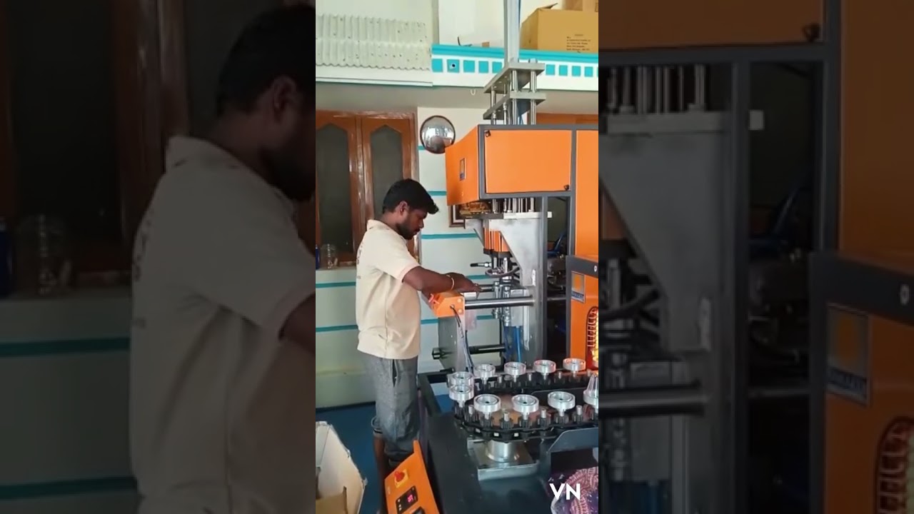 J5N, Bottle cum Jar Blowing Machine, Vol upto 5ltr, neck 19-120mm