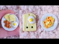 5 Miniature Polymer Clay Breakfast Foods | DIY/Crafts Tutorial Compilation