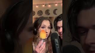 The crunch was immaculate 🥭 #asmr #mouthsounds #mukbang #sleep #relaxing #food