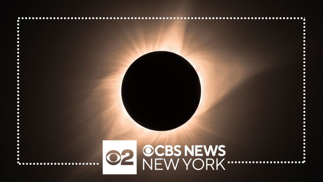 Live: Solar eclipse in New York state - Full coverage - YouTube