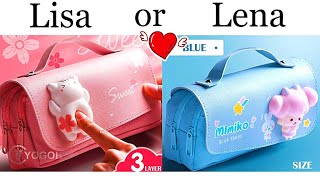Lisa Or Lena Game Pop It Fidget Toys What Do You Like? Lisa And Lena