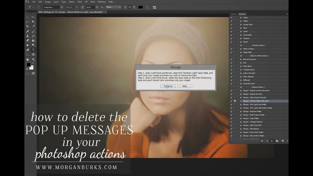 How To Delete The Pop Up Messages From Your Photoshop Actions YouTube how-to-delete-the-pop-up-messages-from-your-photoshop-actions-youtube