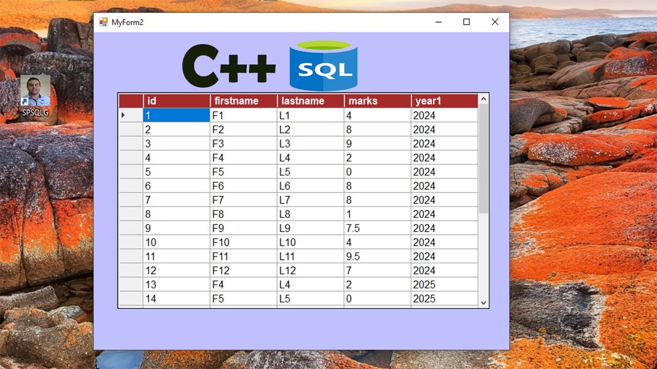 programming C++: How to populate datagridview from SQL Server database ...