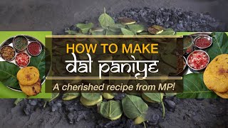 How to make Dal Paniye? A classic recipe from Madhya Pradesh. #IndianCuisine #StreetFood #Paniye