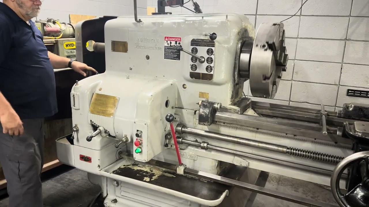 American Pacemaker 22”x72” Engine Lathe with DRO
