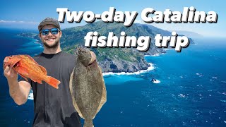 SoCal Halibut Fishing at Catalina Island: (Halibut, Rockfish, and Calico Bass and MORE!)