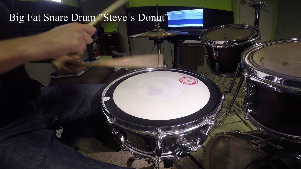 1 Snare Different sounds muffling comparison (Big Fat Snare Drum
