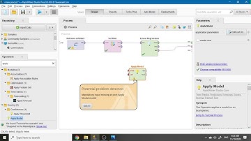 Demo RapidMiner Linear Regression Part 2
