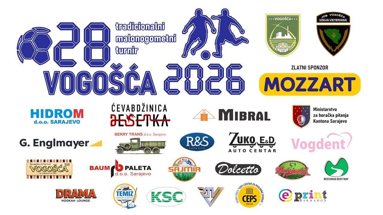 FINALNI DAN: 28 TRADICIONALNI MALONOGOMETNI TURNIR VOGOŠĆA 2026