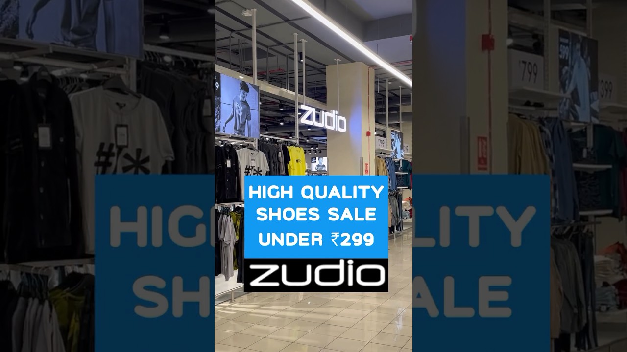 Footwear at ZUDIO starting from ₹299 only 🤯 . 📍Location at the