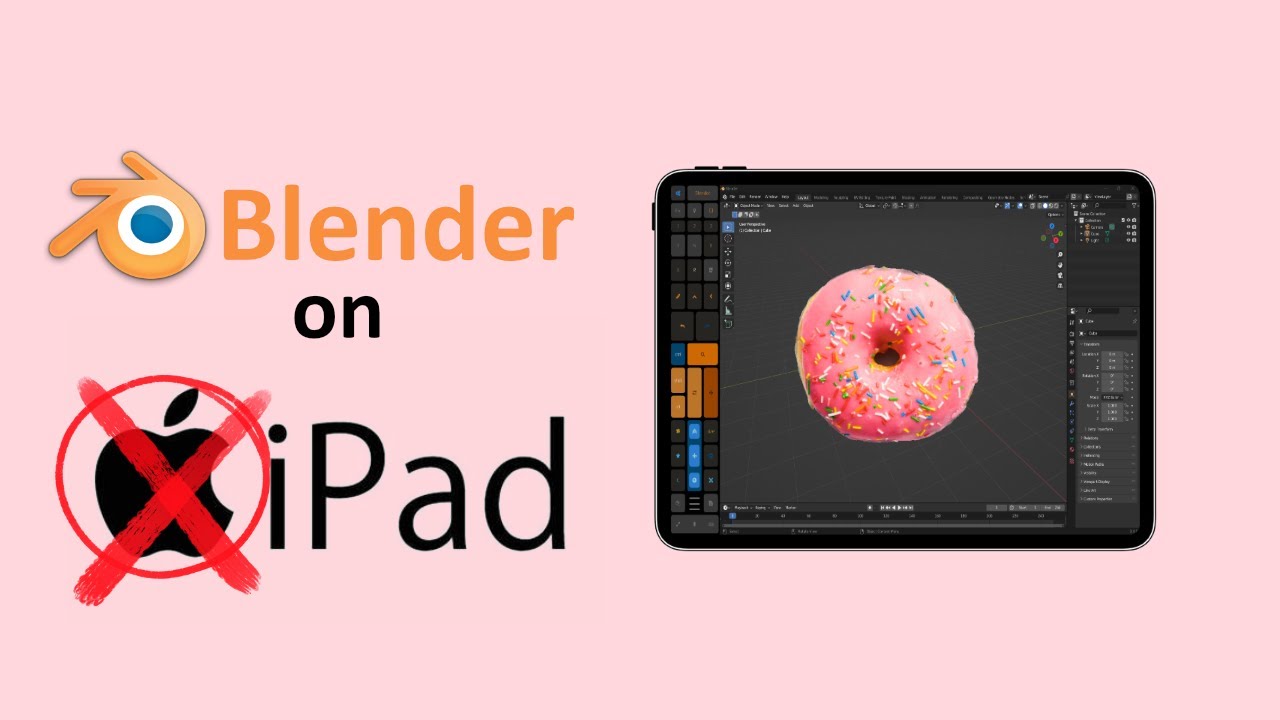 Waiting for Blender on iPad? Watch this video RIGHT NOW. You will NOT  regret it. - YouTube