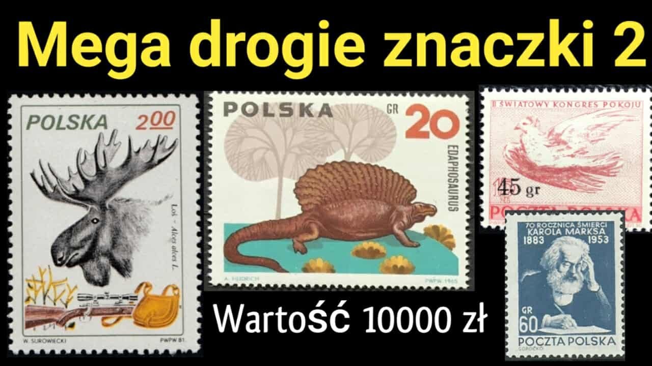 Mega drogie znaczki pocztowe cześć 2  