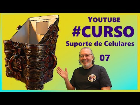 PORTA-CELULAR feito com Materiais Reciclados: ARTESANATO