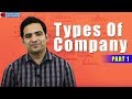 Types Of Company Part 1 by Advocate Sanyog Vyas