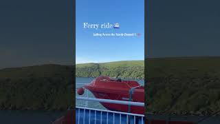 #ferry #unitedkingdom #ireland #relaxing #sea #calm #travelvlog #scenicjourneys #wanderlust