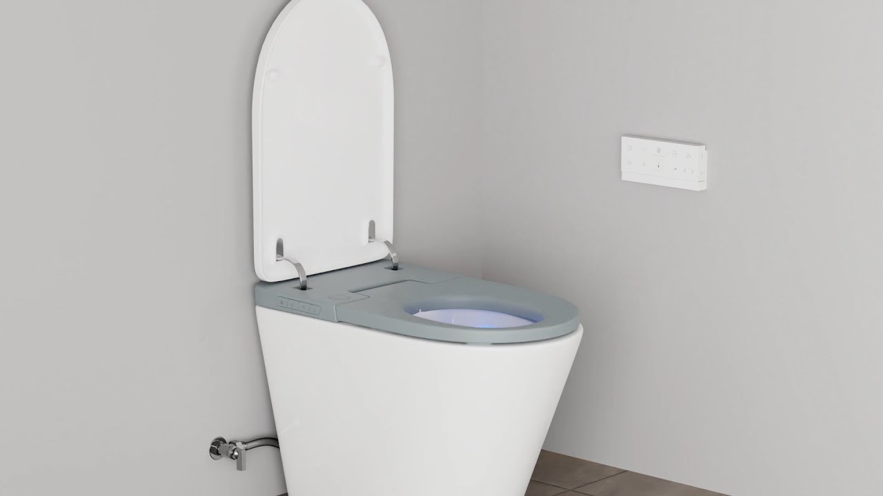 Adjusting Flush Time Trone Smart Bidet Toilet YouTube