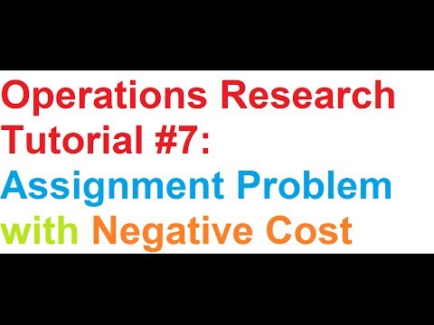 Operations Research(OR) Tutorial