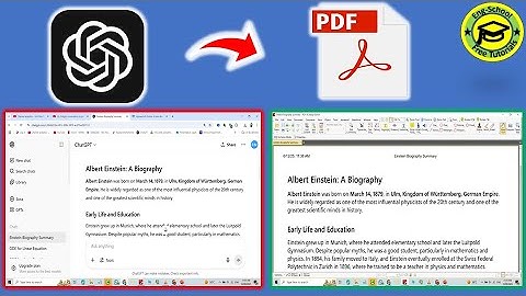 How to Save Chat GPT Conversation as PDF | Print ChatGPT Data as PDF