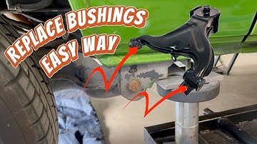 Vanagon Rear Control Arm Bushing Replacement the Easy Way