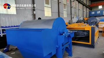 wet drum magnetic separator