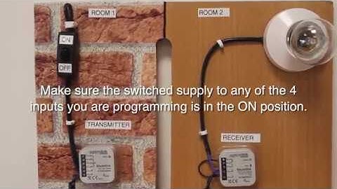 How to pair the Electrilink Transmitter to the Receiver