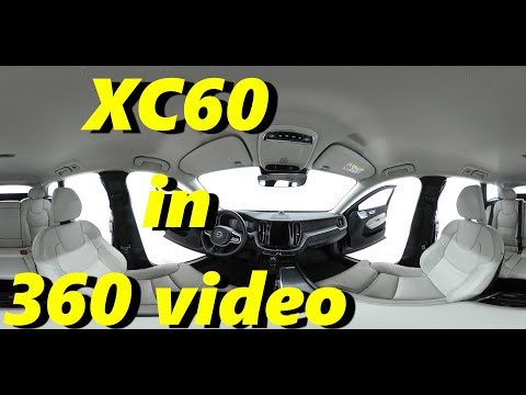 Volvo XC60 interior T6 AWD VR 360 video