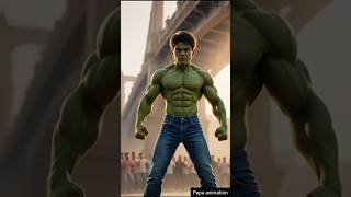 Hulk ne bachai logon ki jaan  #ai #shorts #viral #hulk