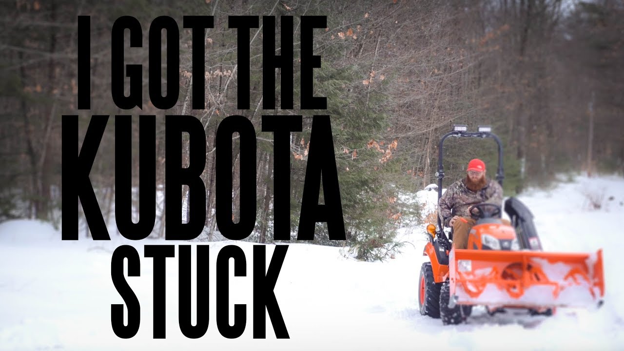 New Chains for the Kubota BX2380 No Stopping It Now! YouTube