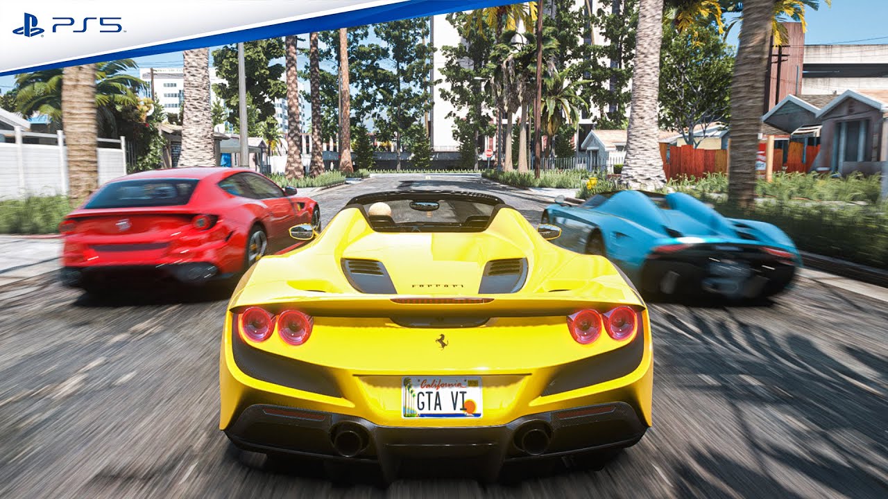 GTA 6 PS5 Graphics Like A MOVIE Next Gen Graphics Realistic 