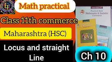 11th commerce Math practical with solution Ch 10 Maharashtra (HSC) board #maths #pratical #Ternding