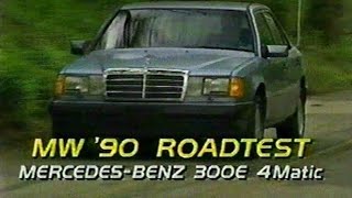 1990 MercedesBenz 300E 4Matic (W124)  MotorWeek Retro