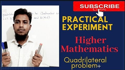 Practical Experiment of Higher Mathematics about coordinate of Geometry|| Lecture-01|E.V