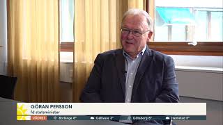 Göran Persson om regeringtiden: 'Jag var nog ett fjärdehandsval'  Nyhetsmorgon (TV4)