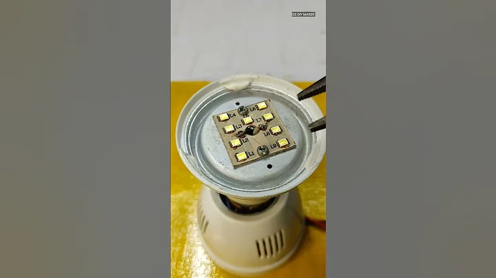 How To Repair Old LED Bulb #gsdiymaker #repair #shorts