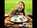 Seafood &amp; Meat Feast Beside Lush Green Fields 🌾🐟🍖 | VDO park #mukbang #foodiechronicles #food #eat