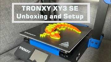 Tronxy XY3 SE Unboxing and Setup