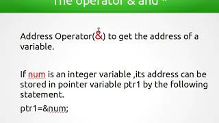 +2 Computer Science First Chapter (Structures and Pointers)Pointers Part1