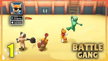 BATTLE GANG : Gameplay Walkthrough Part 1 (iOS,Android)