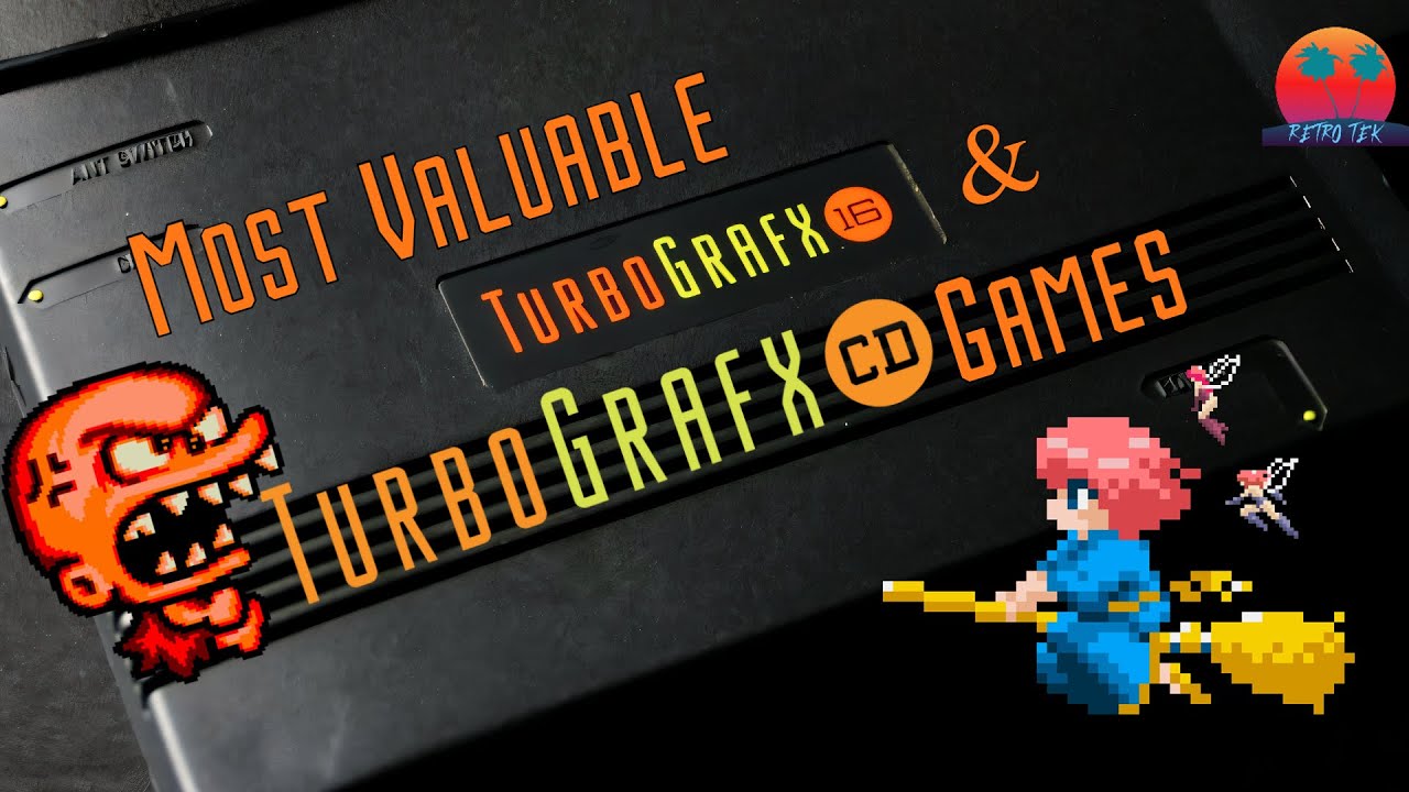 25 Most Valuable TurboGrafx-16 and TurboGrafx CD Games (From 2004 to 2024)